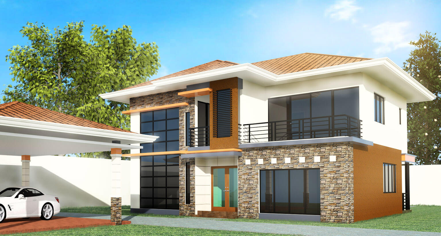 MODEL 4-3 BEDROOM, 2 STORY DESIGN - Negros Construction