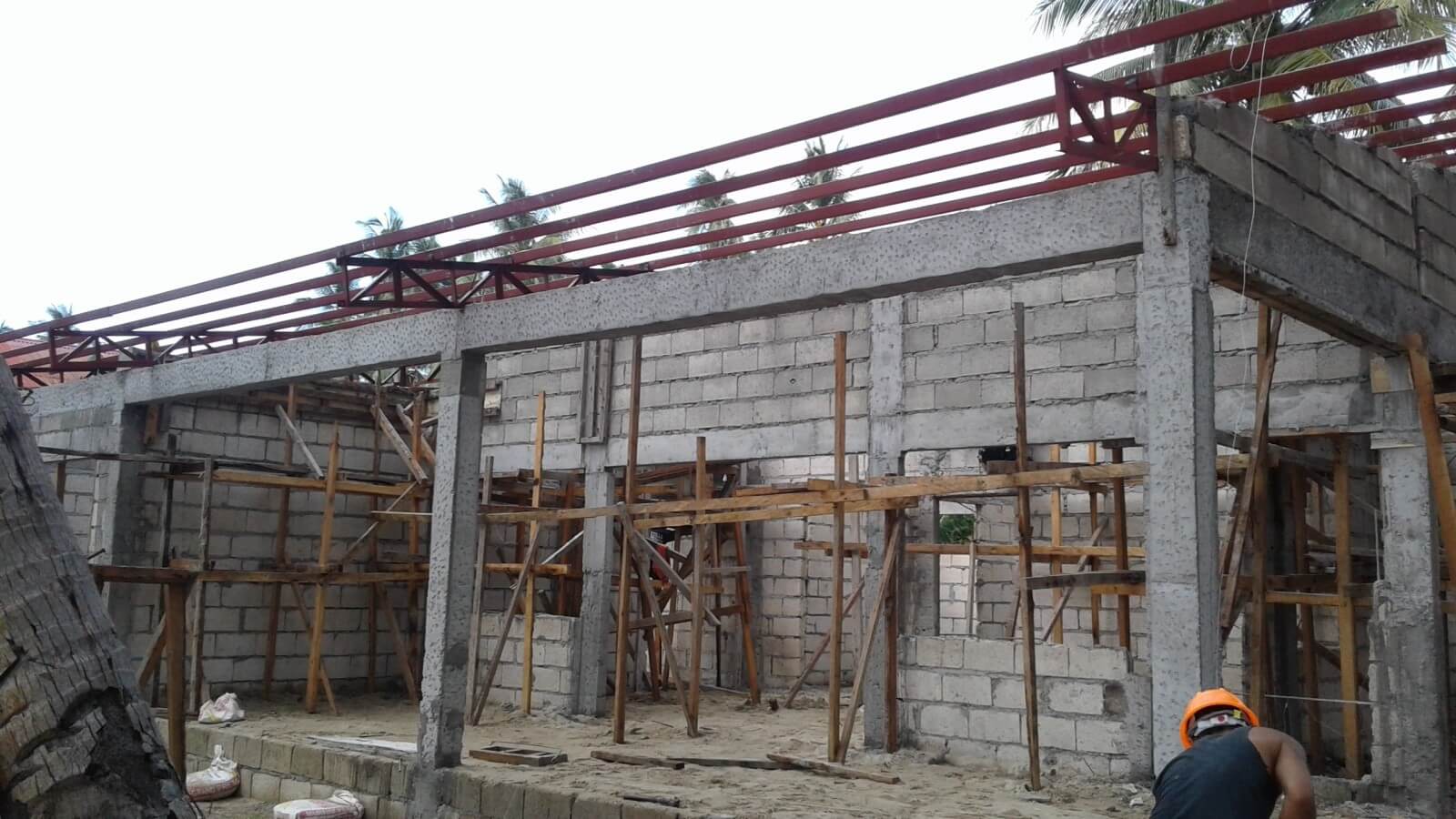 SIQUIJOR BEACH HOUSE CONSTRUCTION PROGRESS TO 08/20